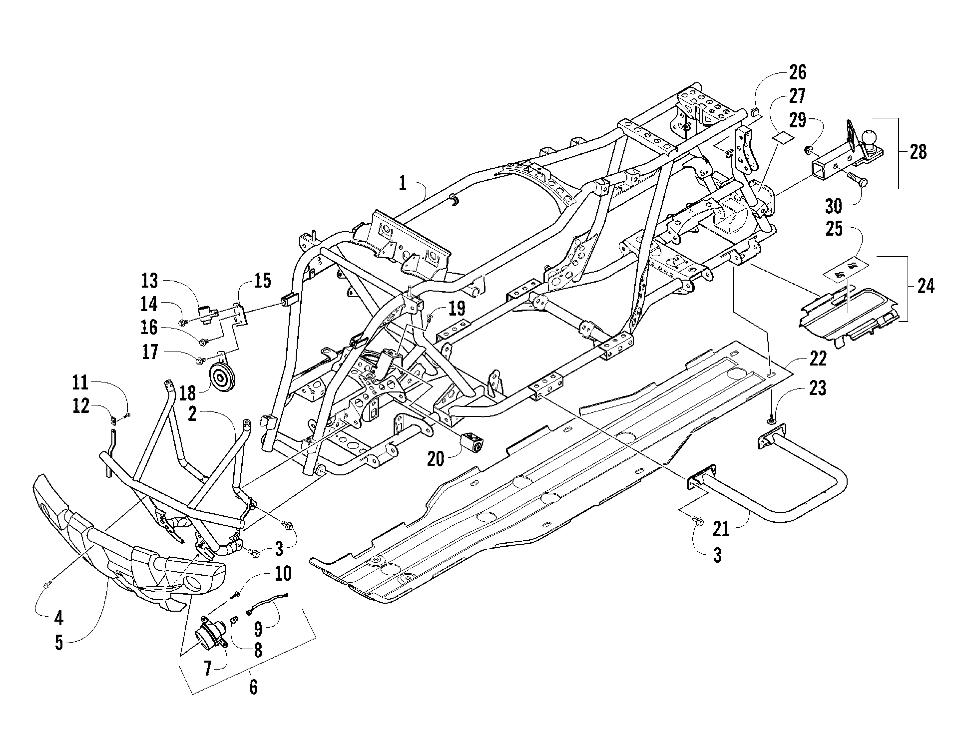 Рама AND RELATED PARTS [98361]