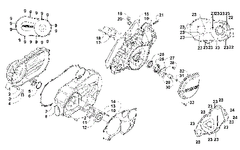2014 TRV 550 XT INTERNATIONAL RED [A2014TGO1POSE]