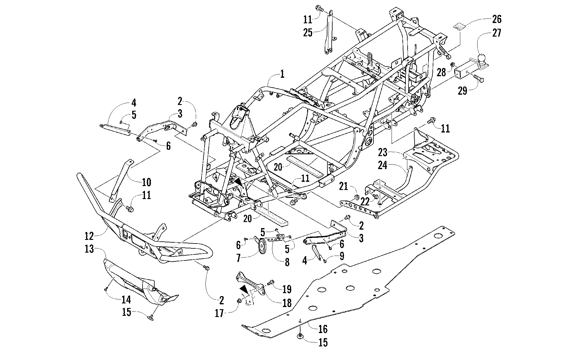 Рама AND RELATED PARTS [95994]