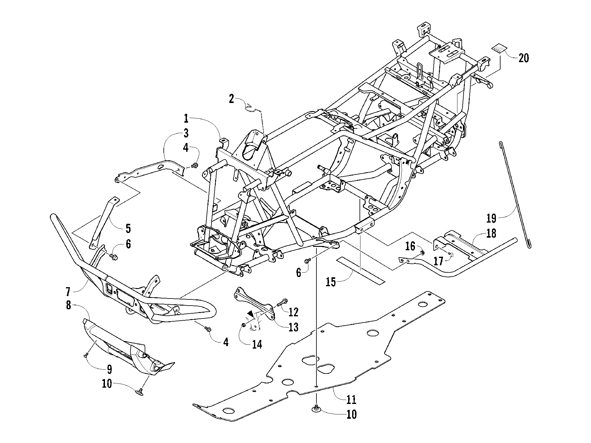 Рама AND RELATED PARTS [94518]
