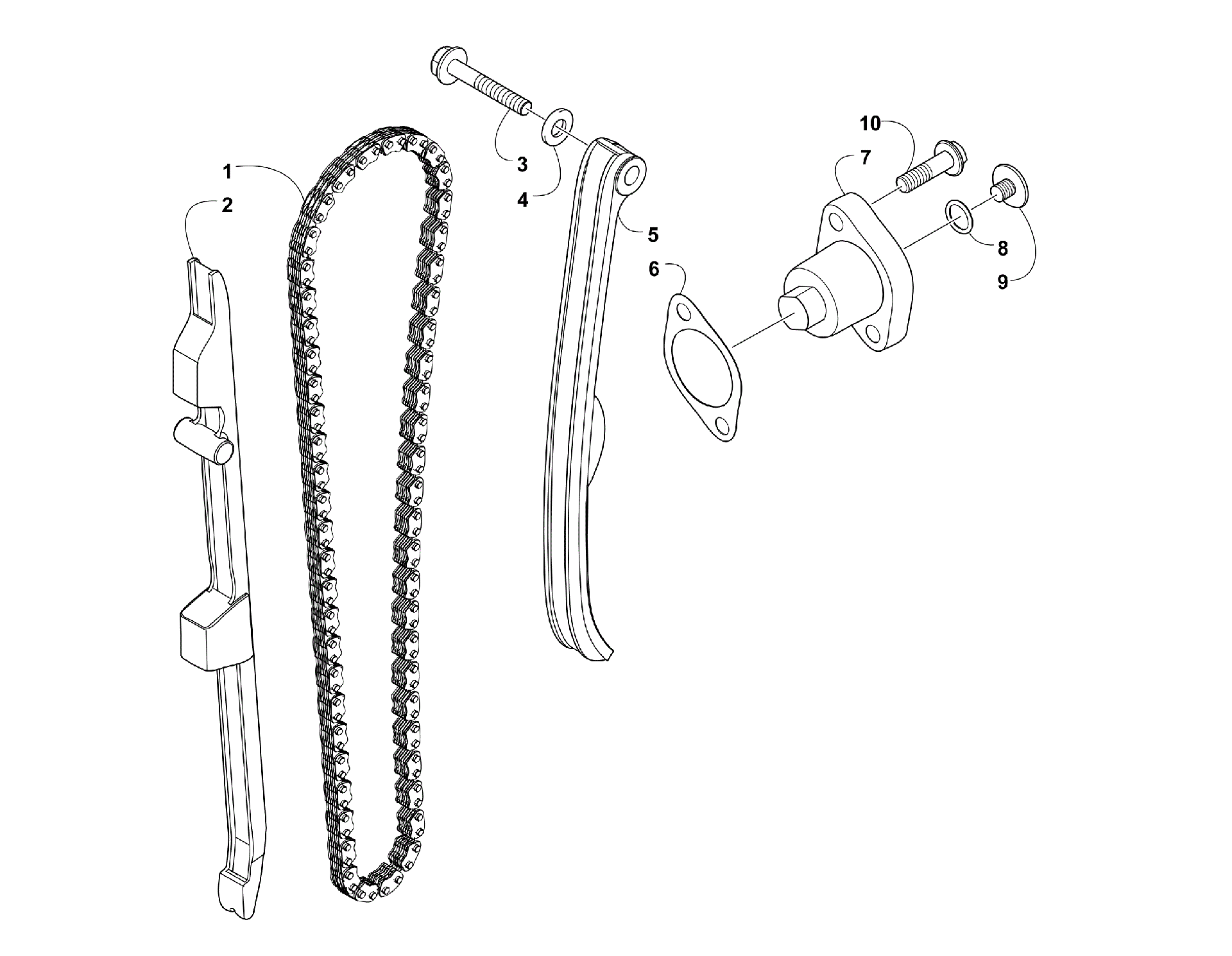 кулачок цепь ASSEMBLY [92764]