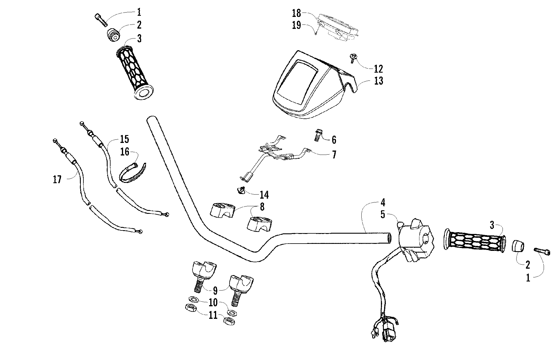 Руль AND CONTROLS ASSEMBLY [94247]