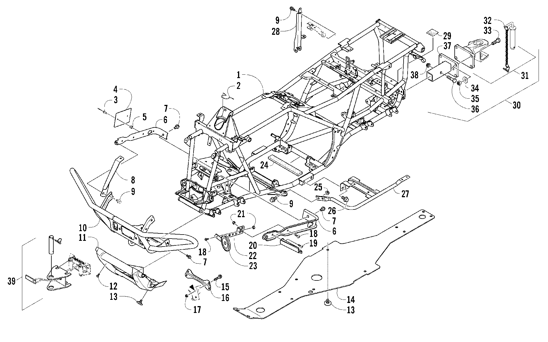 Рама AND RELATED PARTS [96478]