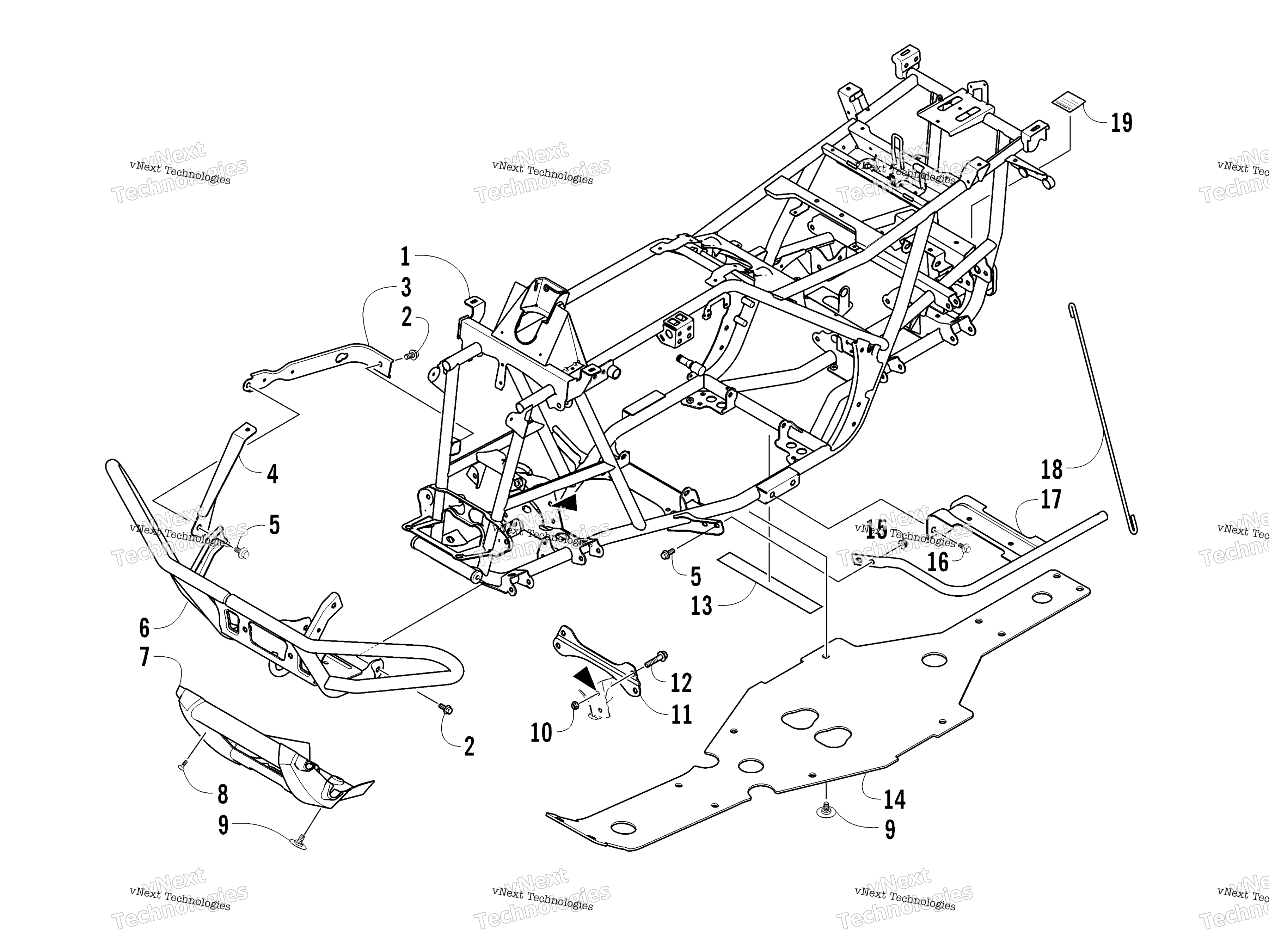 Рама And Related Parts