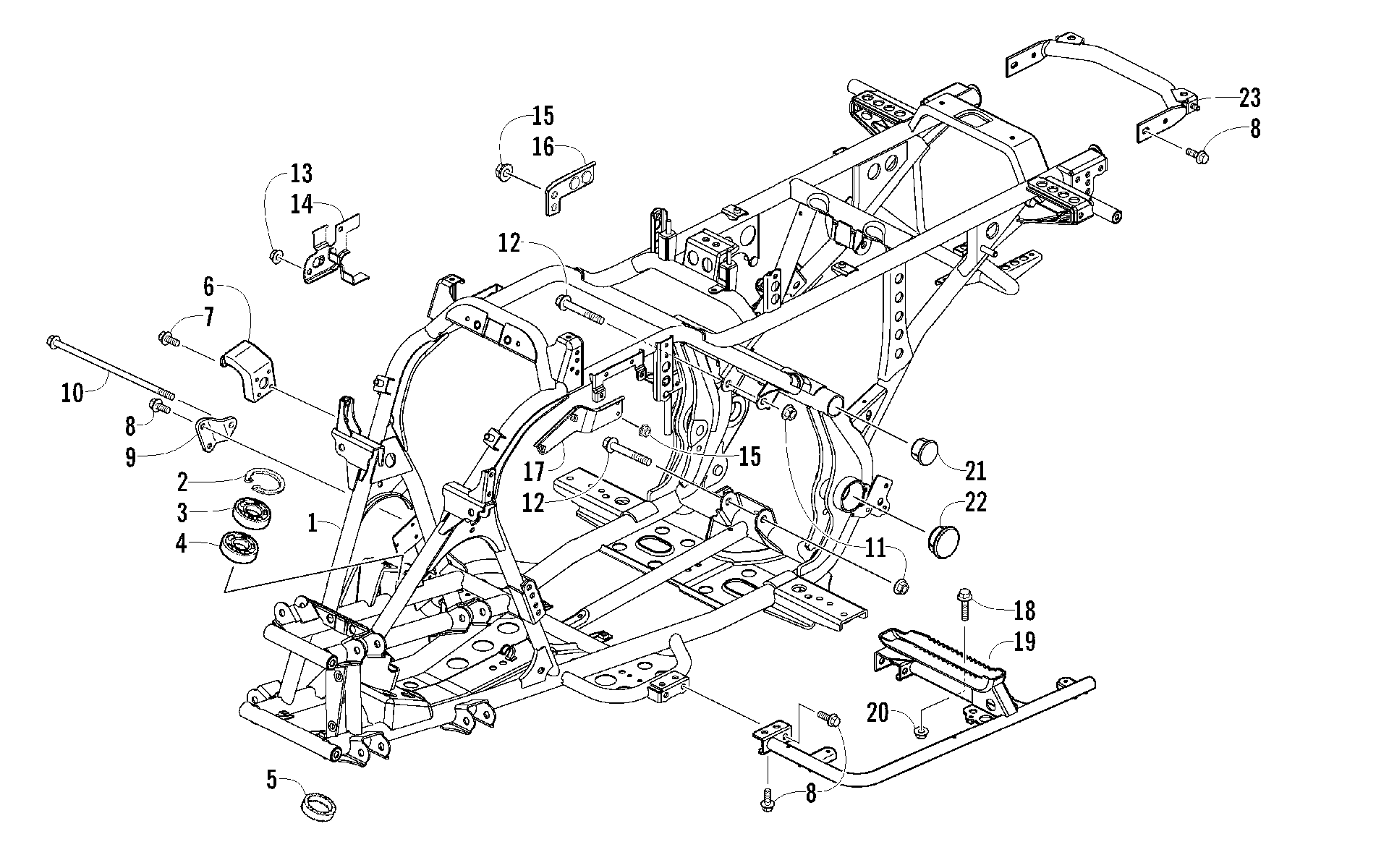 Рама AND RELATED PARTS [92433]