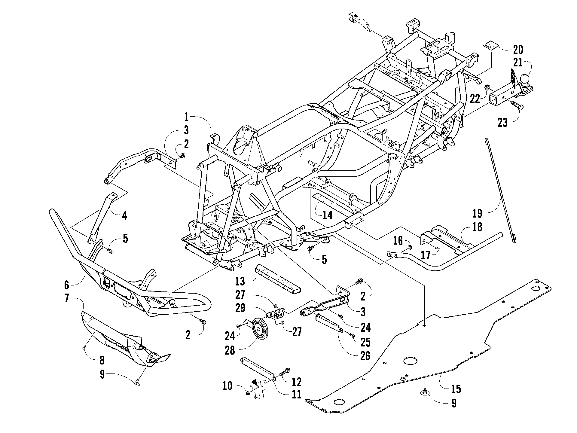 Рама AND RELATED PARTS [96273]