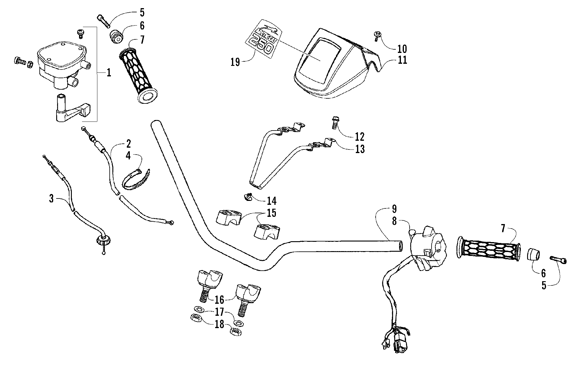Руль AND CONTROLS ASSEMBLY [89278]