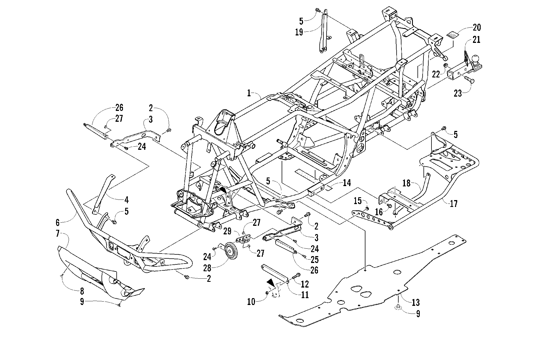 Рама AND RELATED PARTS [96223]