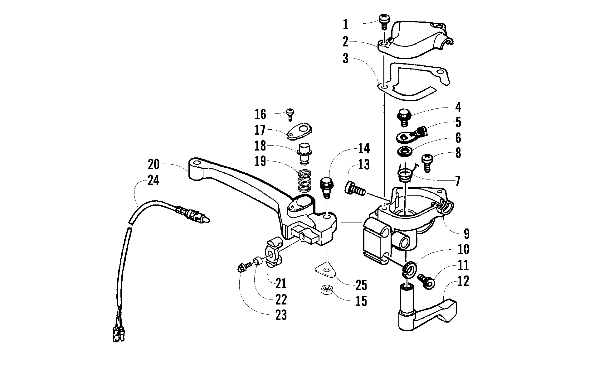 Дроссель CONTROL ASSEMBLY [90936]