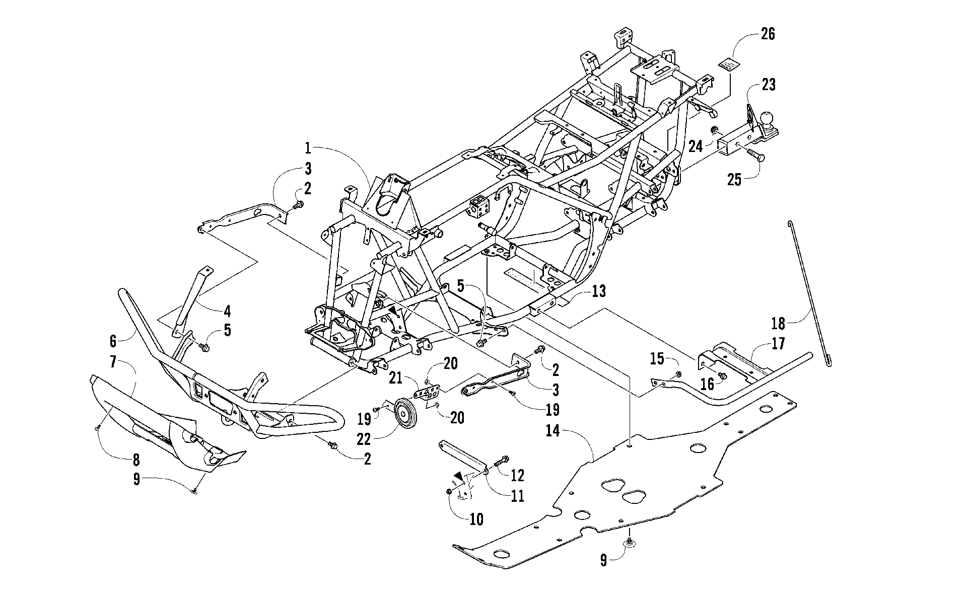 Рама AND RELATED PARTS [96432]