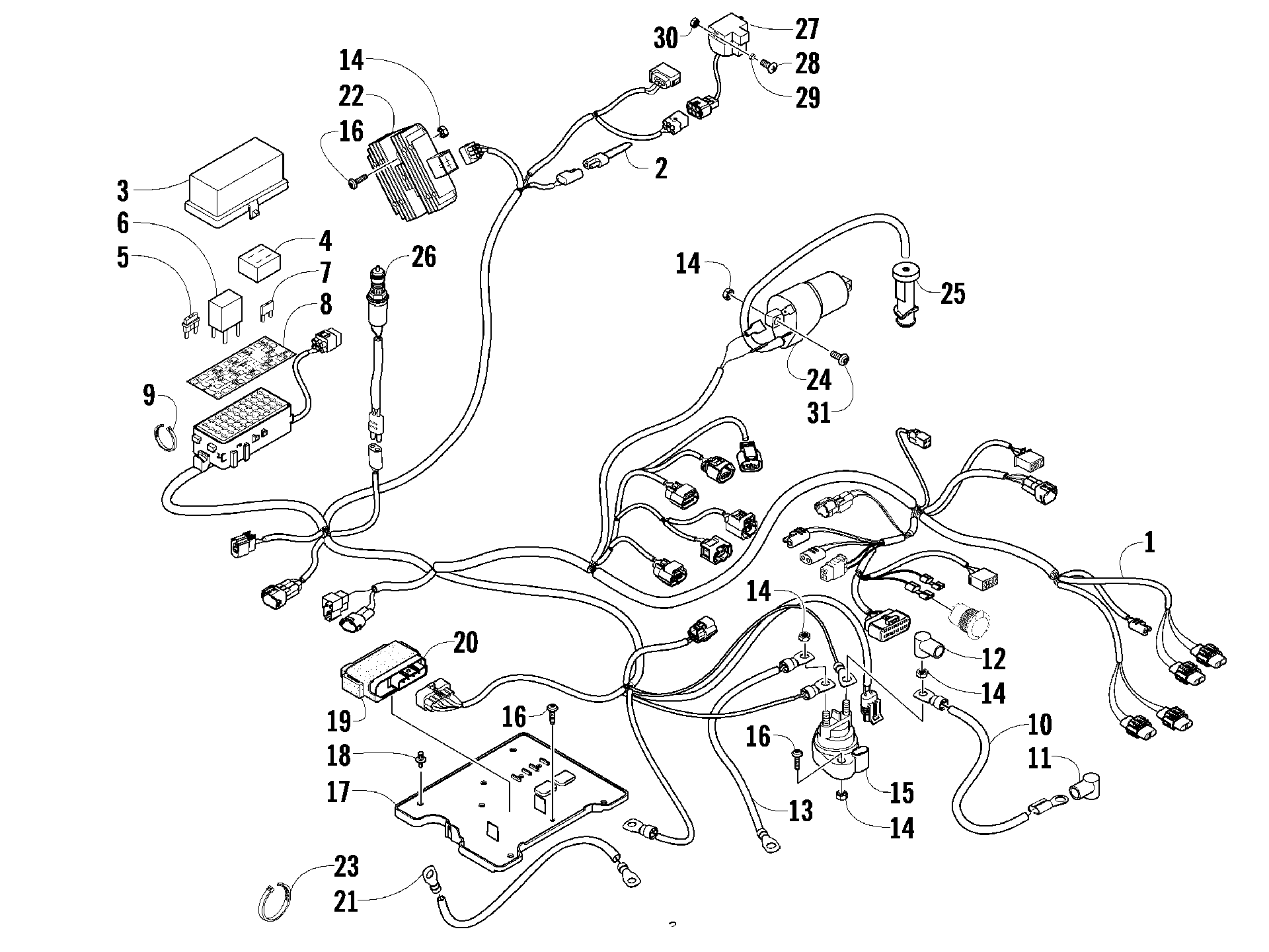 Жгут проводов ASSEMBLY [89418]