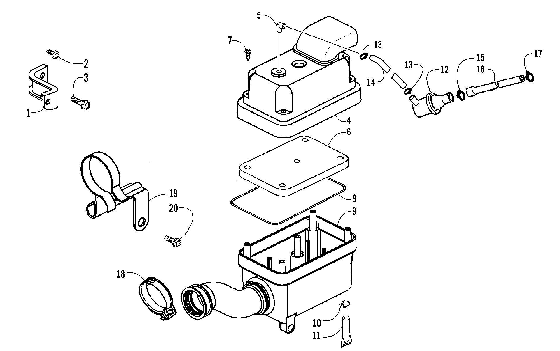 Воздушный впуск ASSEMBLY [87702]
