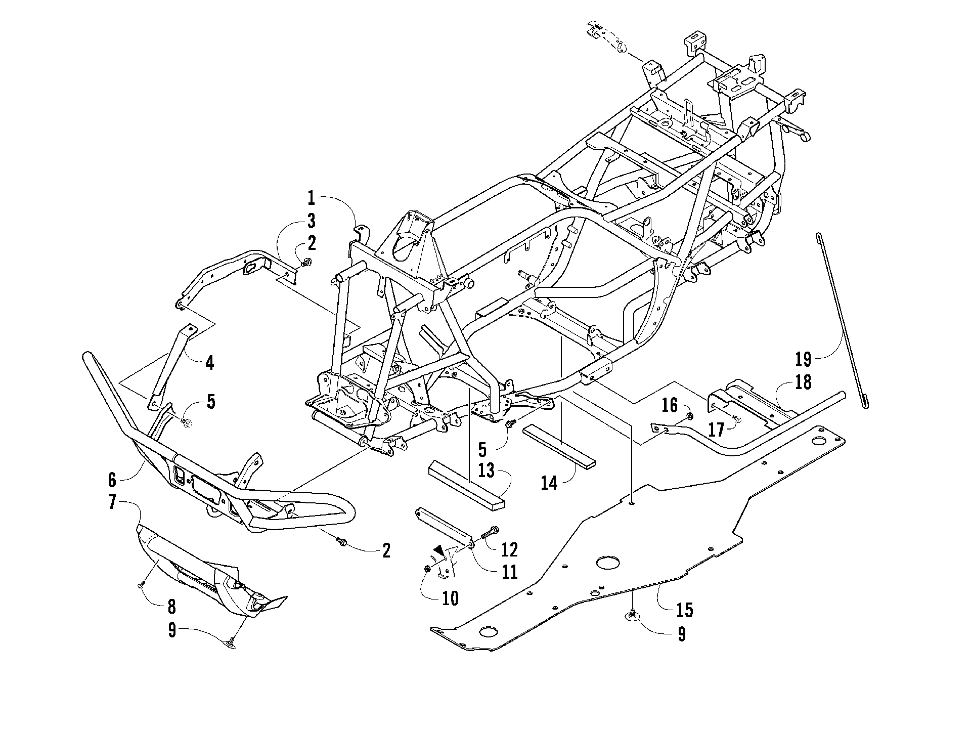 Рама AND RELATED PARTS [88684]