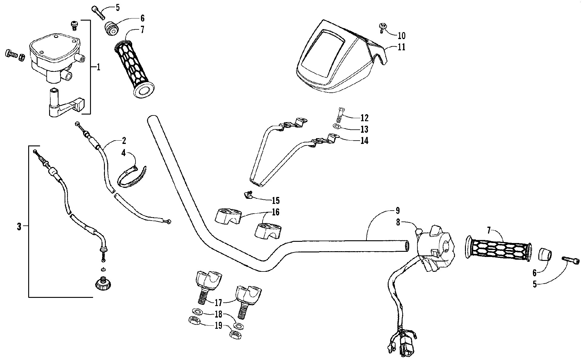 Руль AND CONTROLS ASSEMBLY [87223]