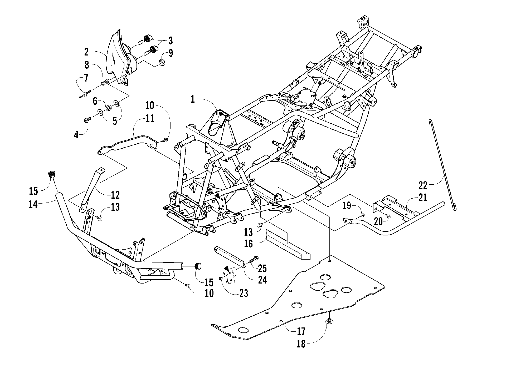Рама AND RELATED PARTS [83745]