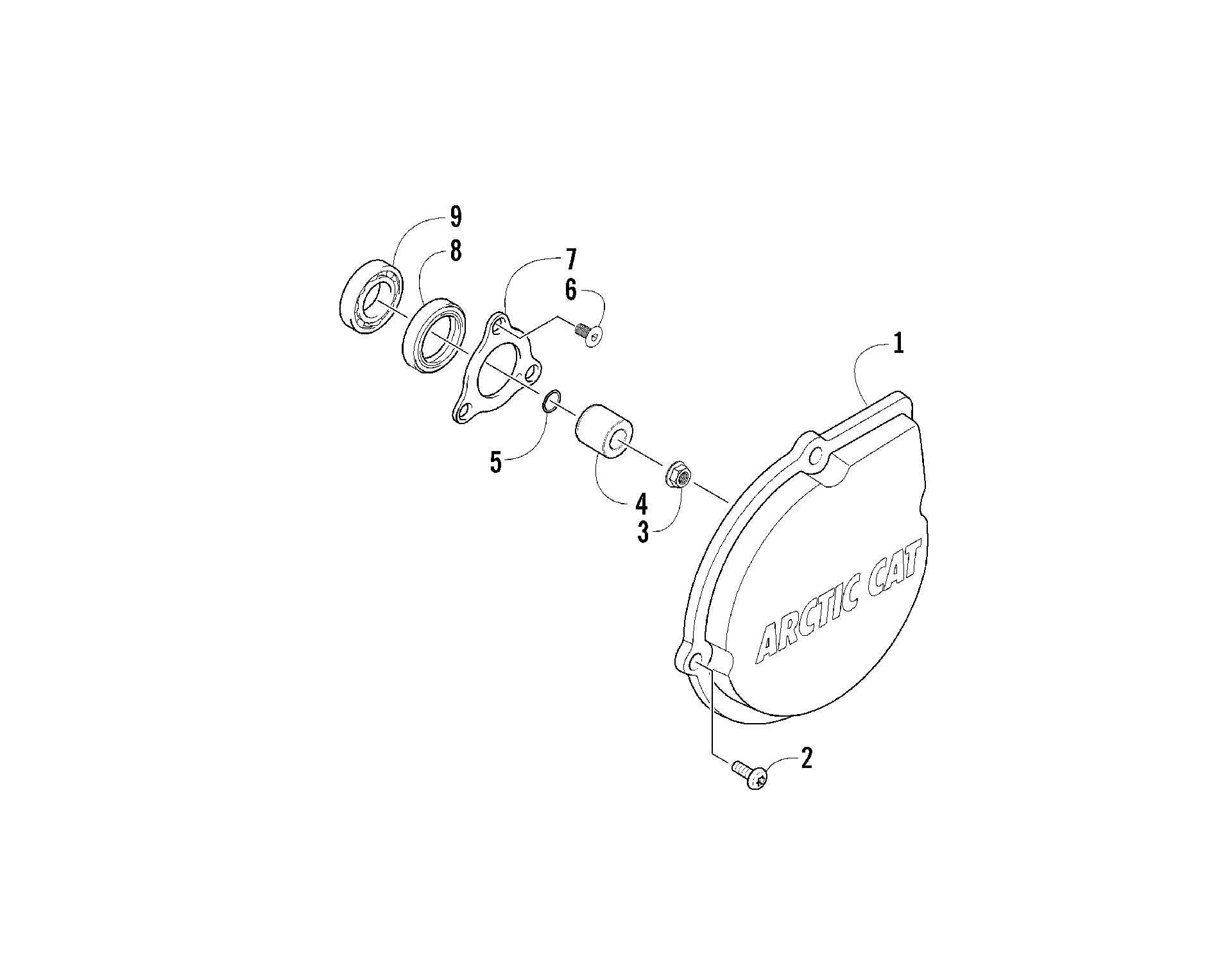 Магнето ASSEMBLY (VIN: 4UF07ATV07T244421 and above) [87307]
