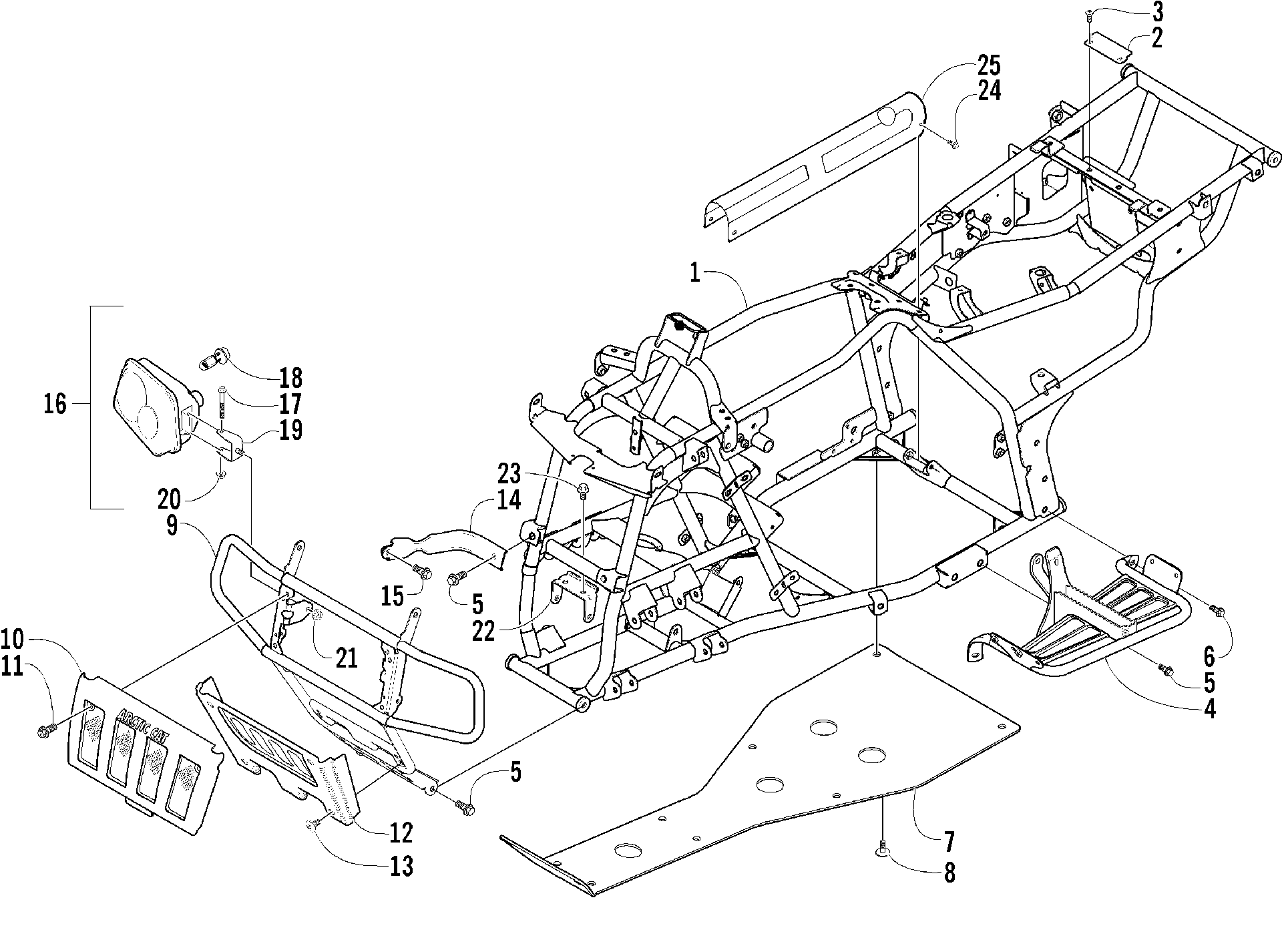 Рама AND RELATED PARTS [77798]