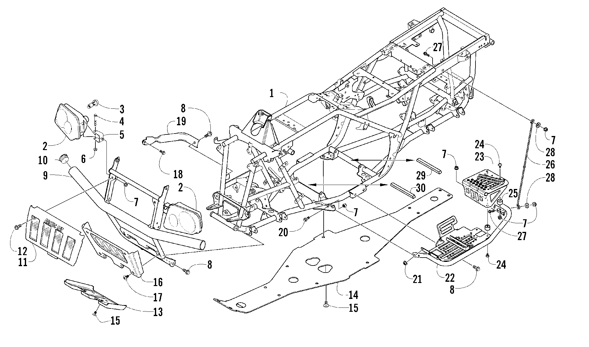 Рама AND RELATED PARTS [81301]