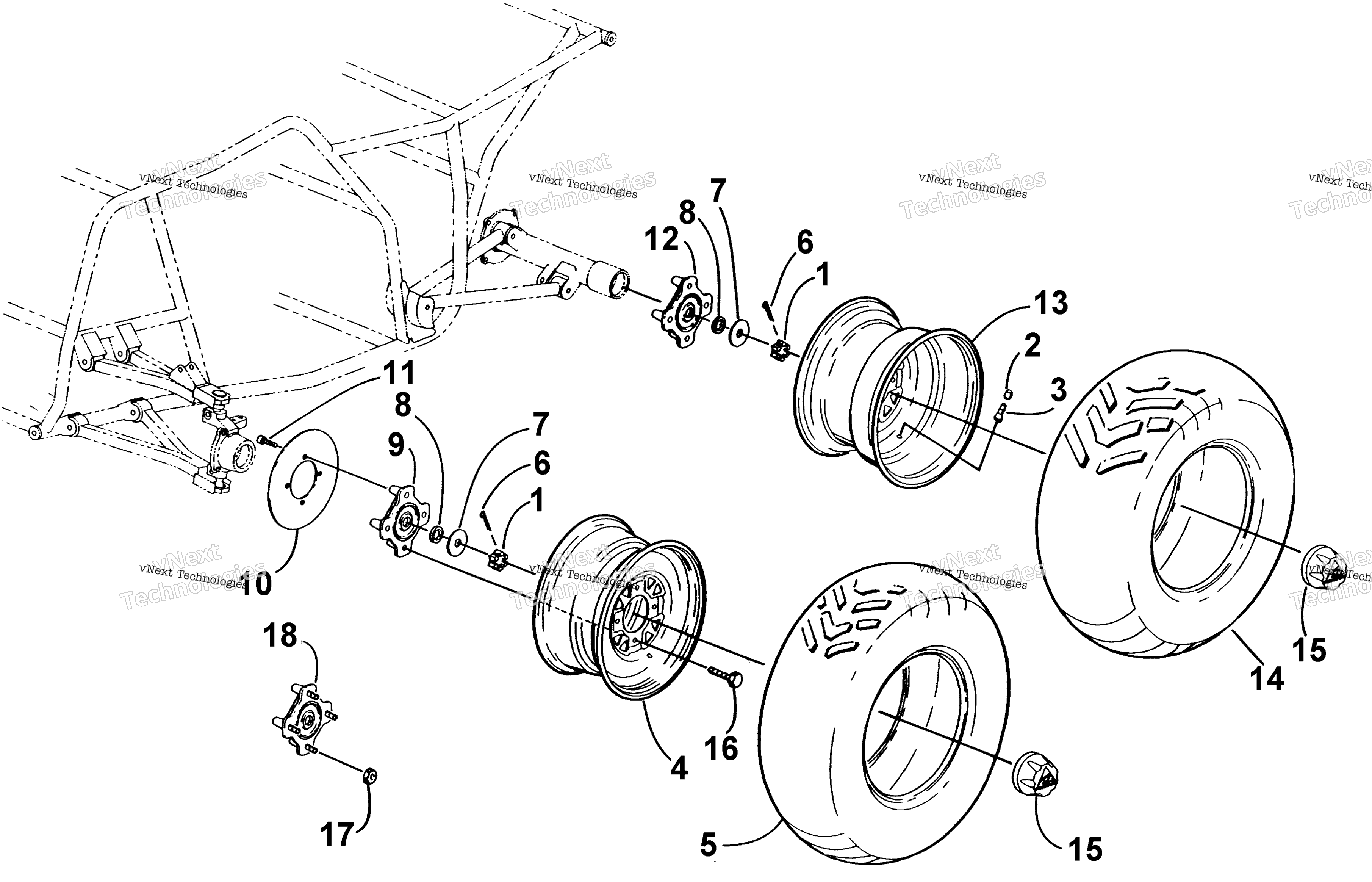Колесо And Tire Assembly