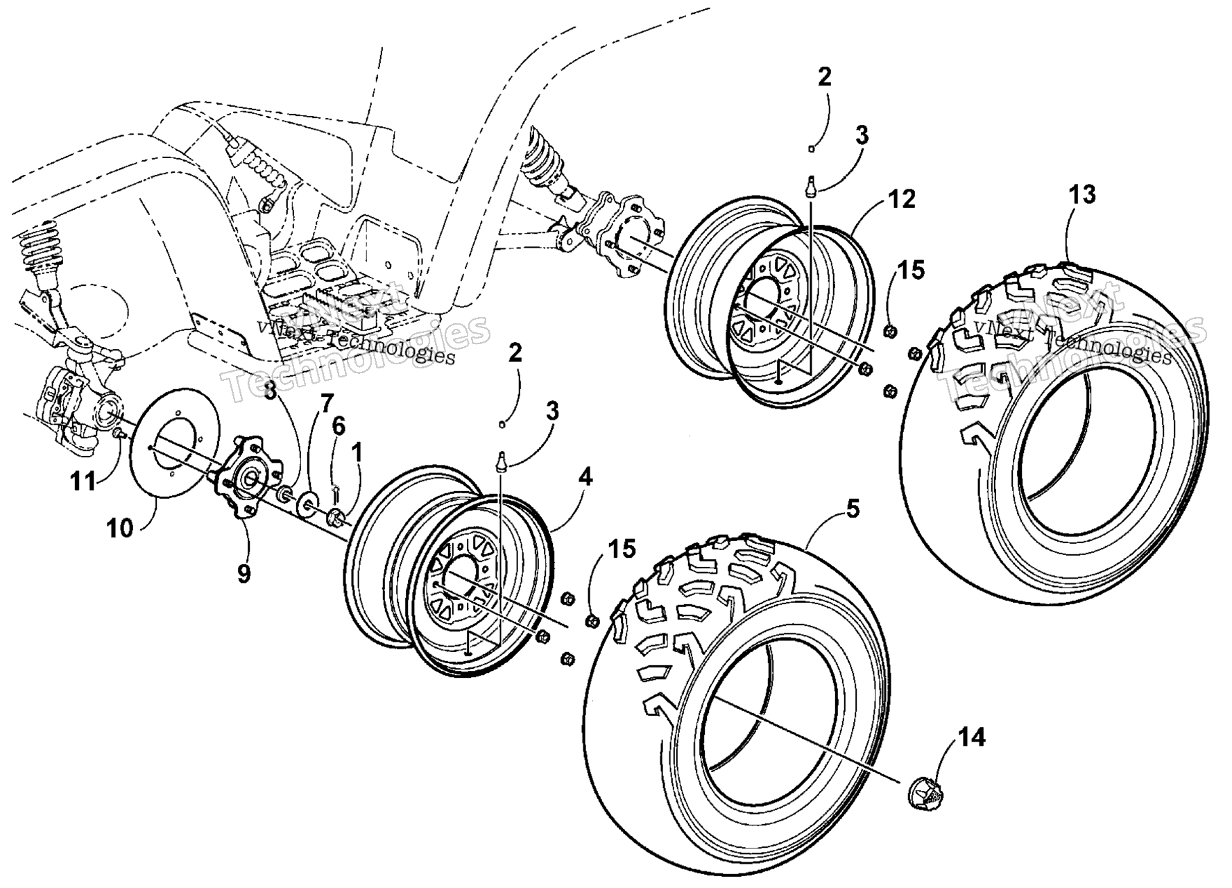 Колесо And Tire Assembly