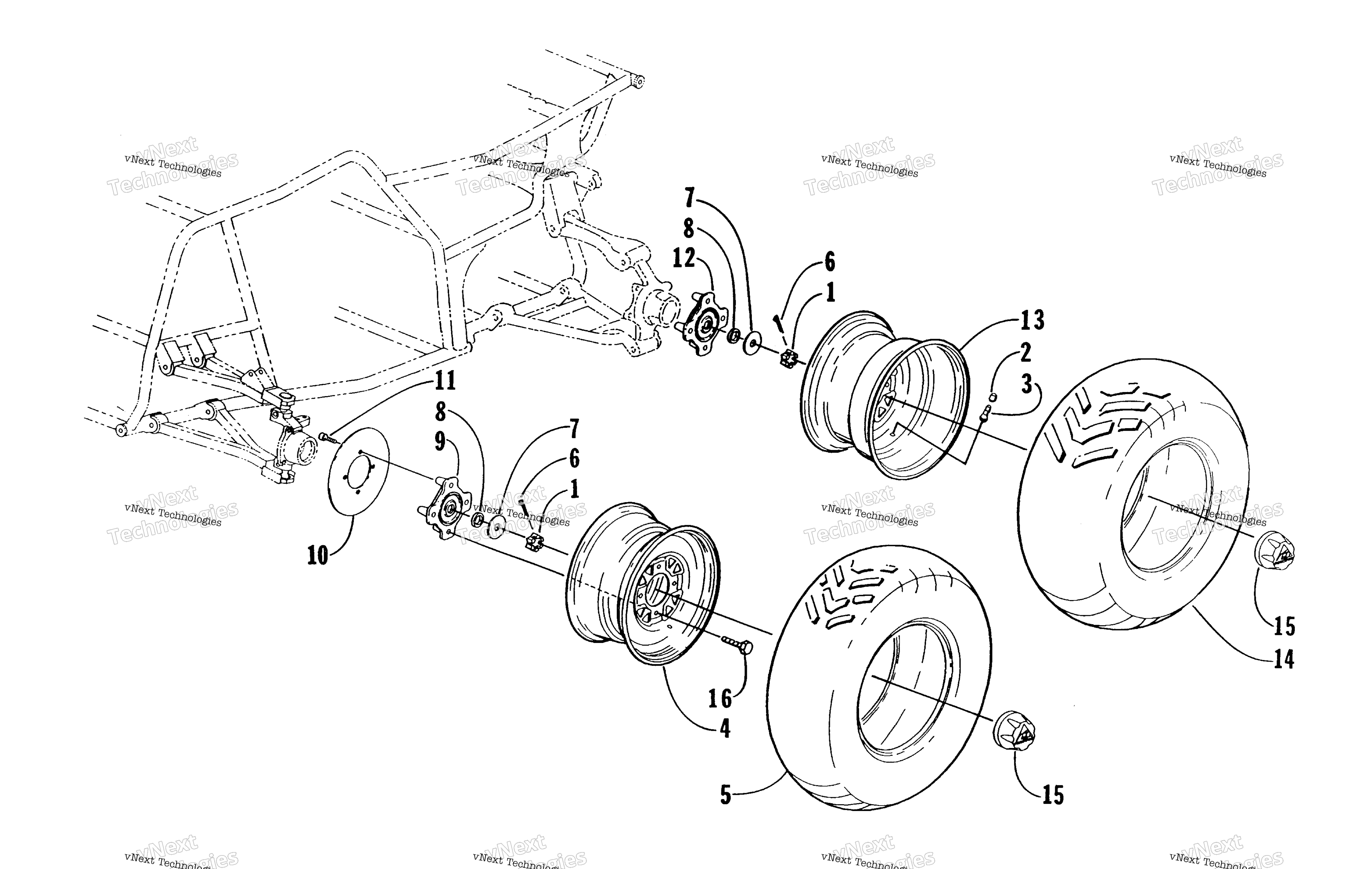 Колесо And Tire Assembly