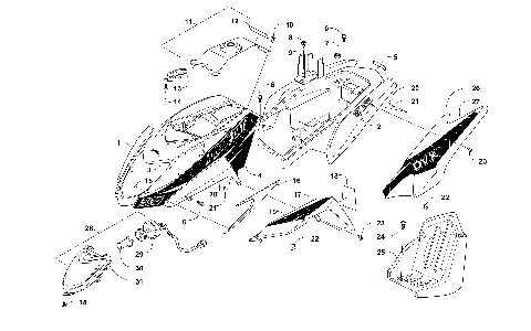BODY PANEL AND HEADLIGHT ASSEMBLY [301382]