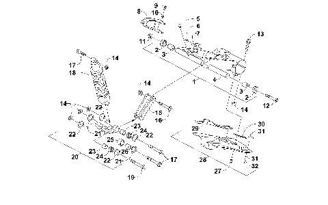 REAR SUSPENSION ASSEMBLY [96377]