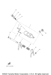 2021 VIKING VI EPS RANCH (YXC70VPRMC)