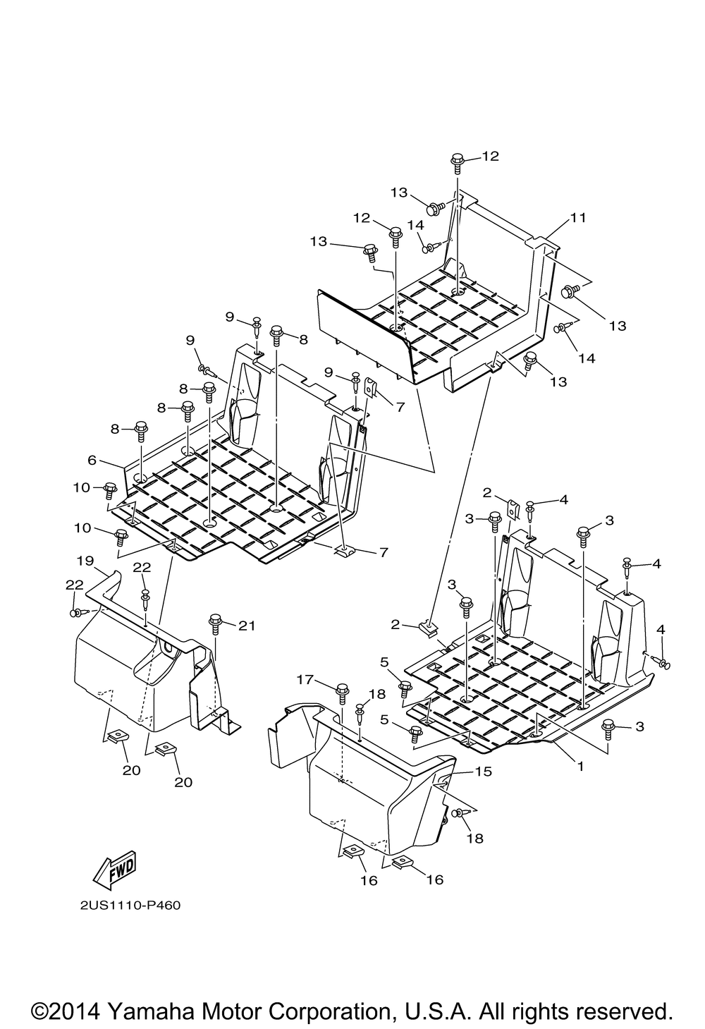 Подставка Footrest 2