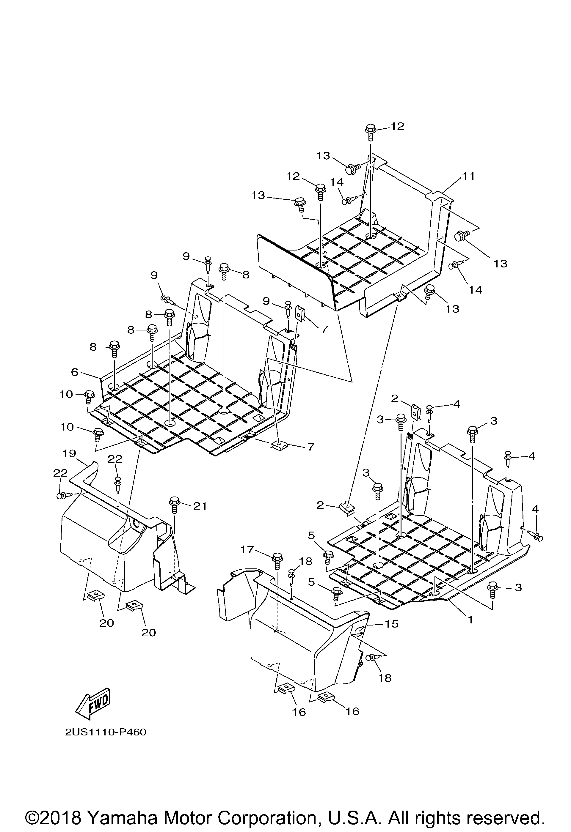 Подставка Footrest 2