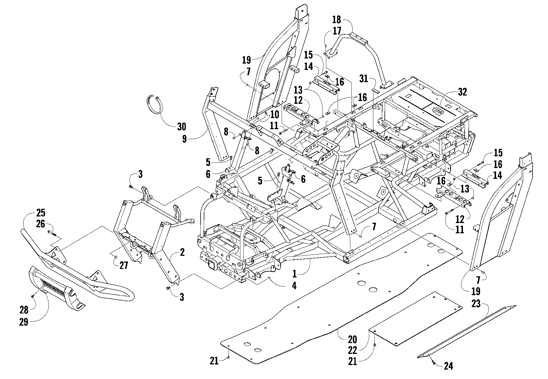 Рама AND RELATED PARTS [88902]