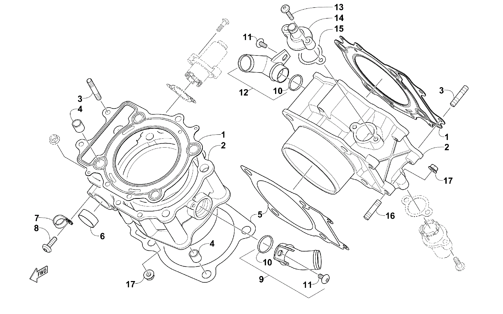 Цилиндр ASSEMBLY [300147]