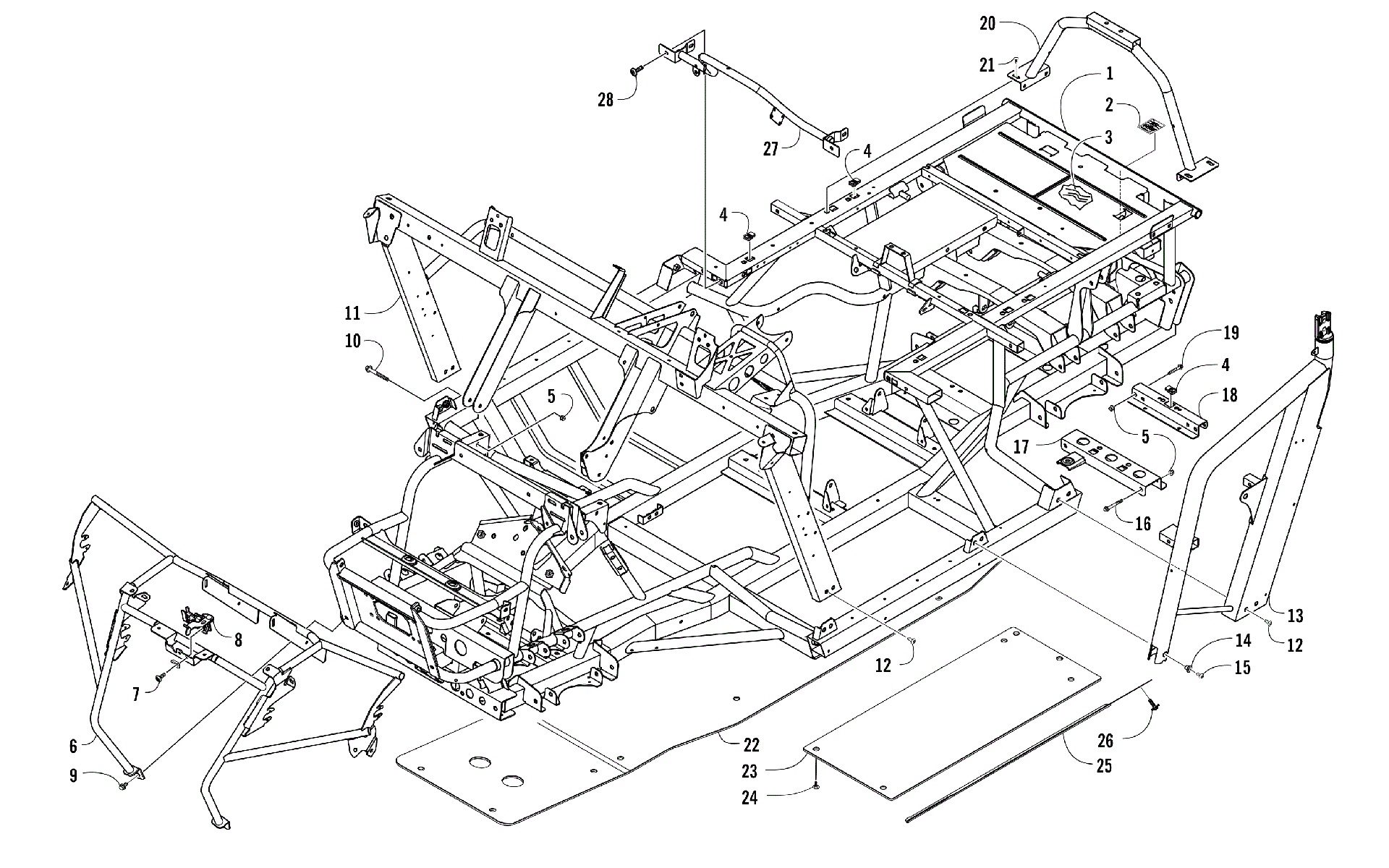 Рама AND RELATED PARTS [301895]