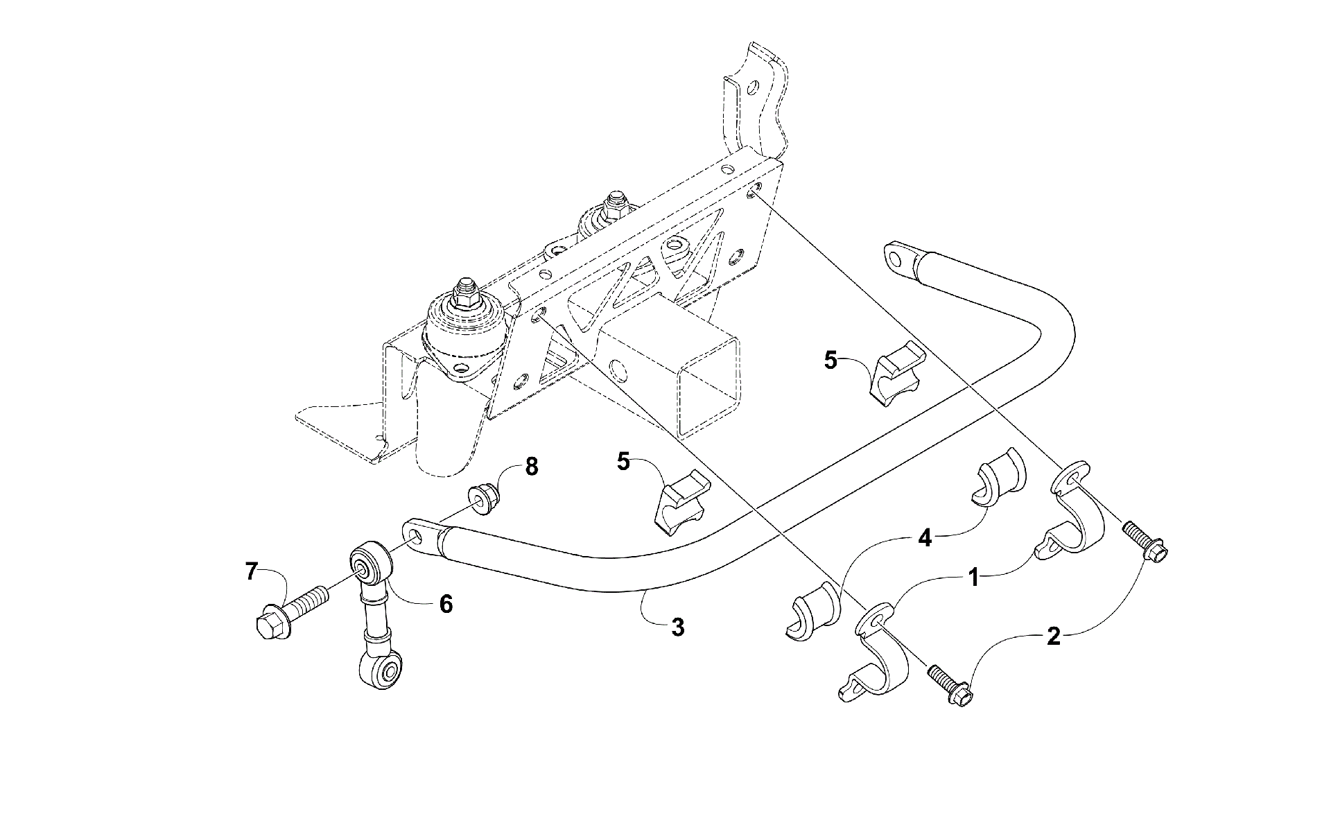 SWAY BAR узел [300374]