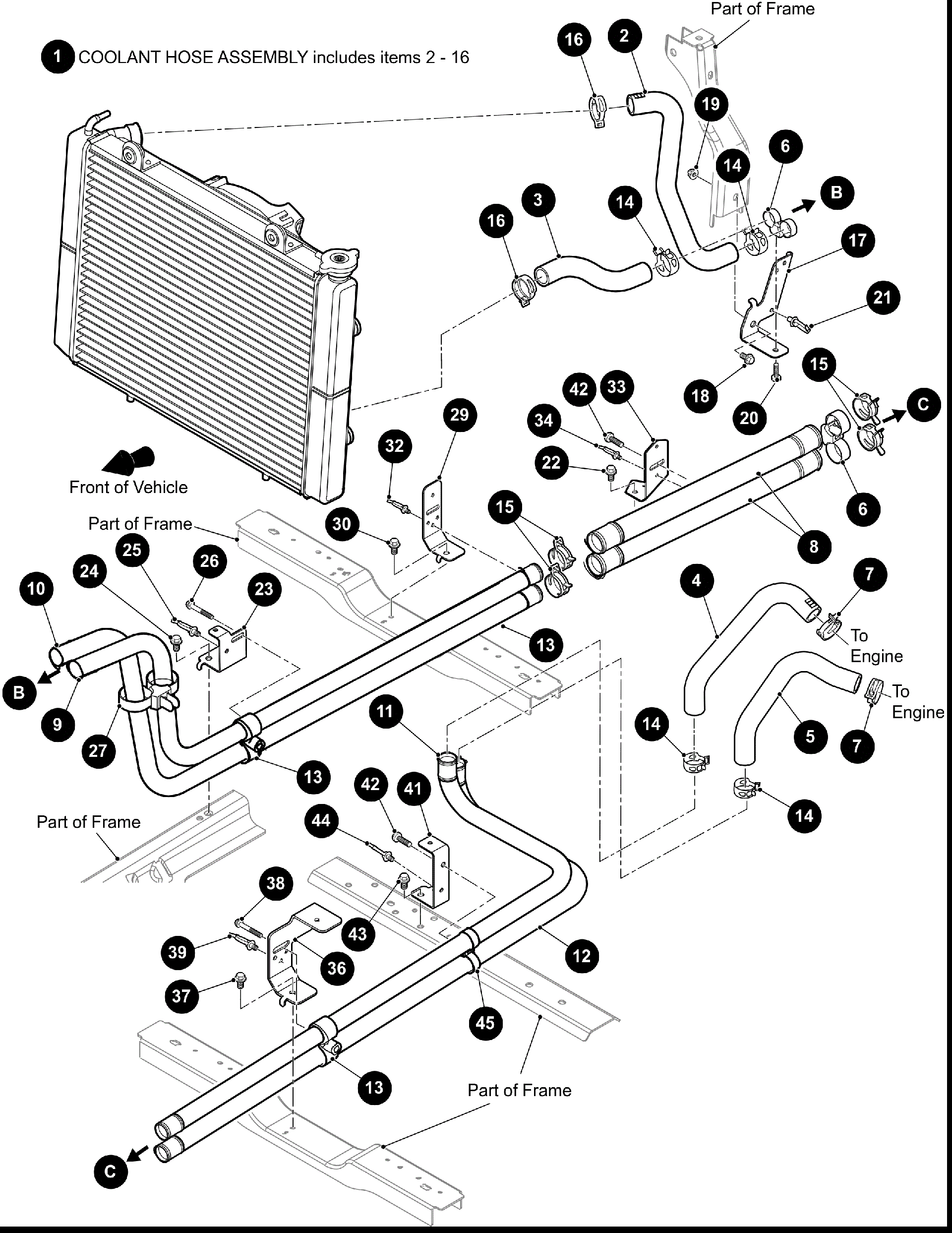 COOLANT LINE узел [302457]
