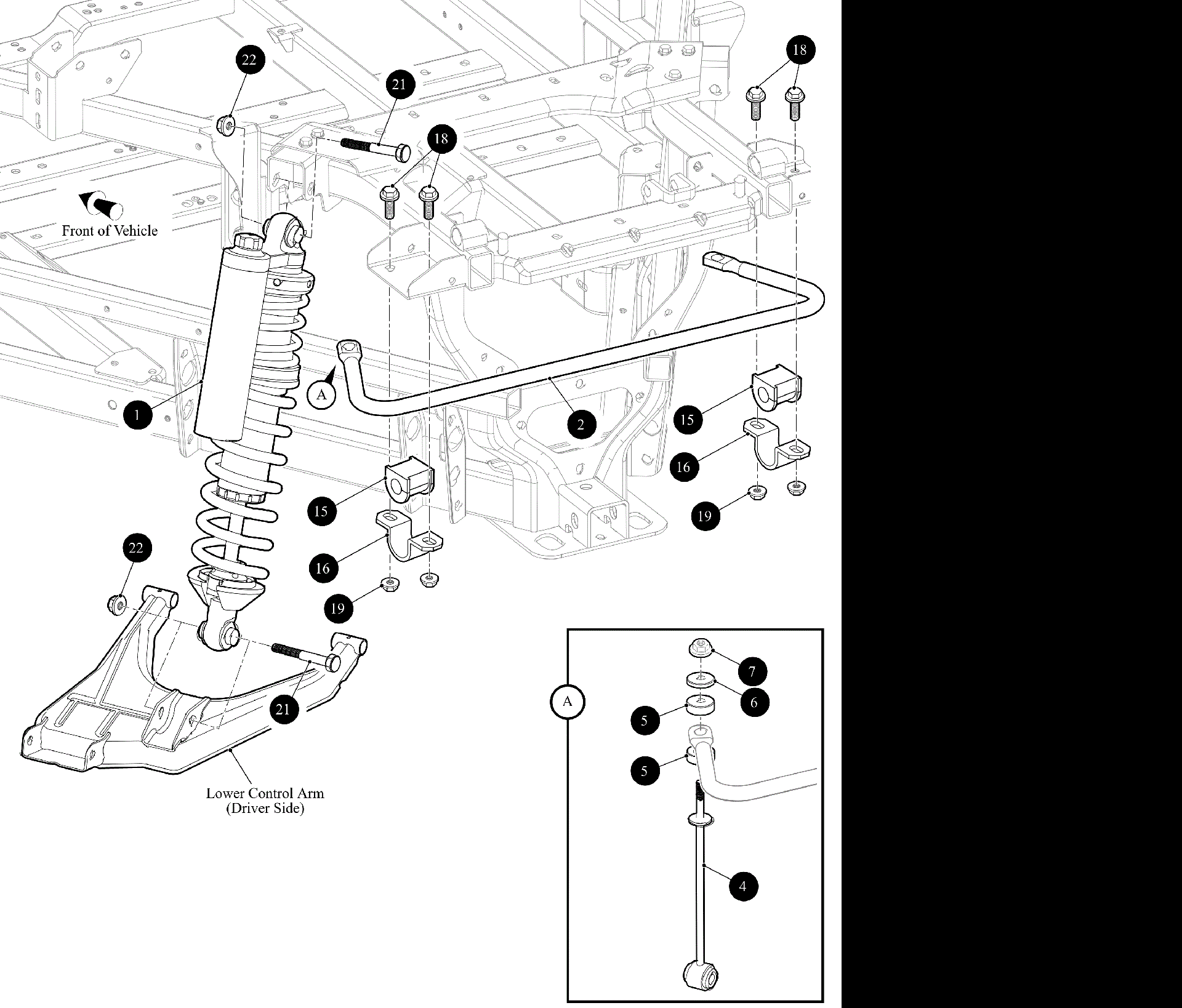 задний STABILIZER BAR [302586]
