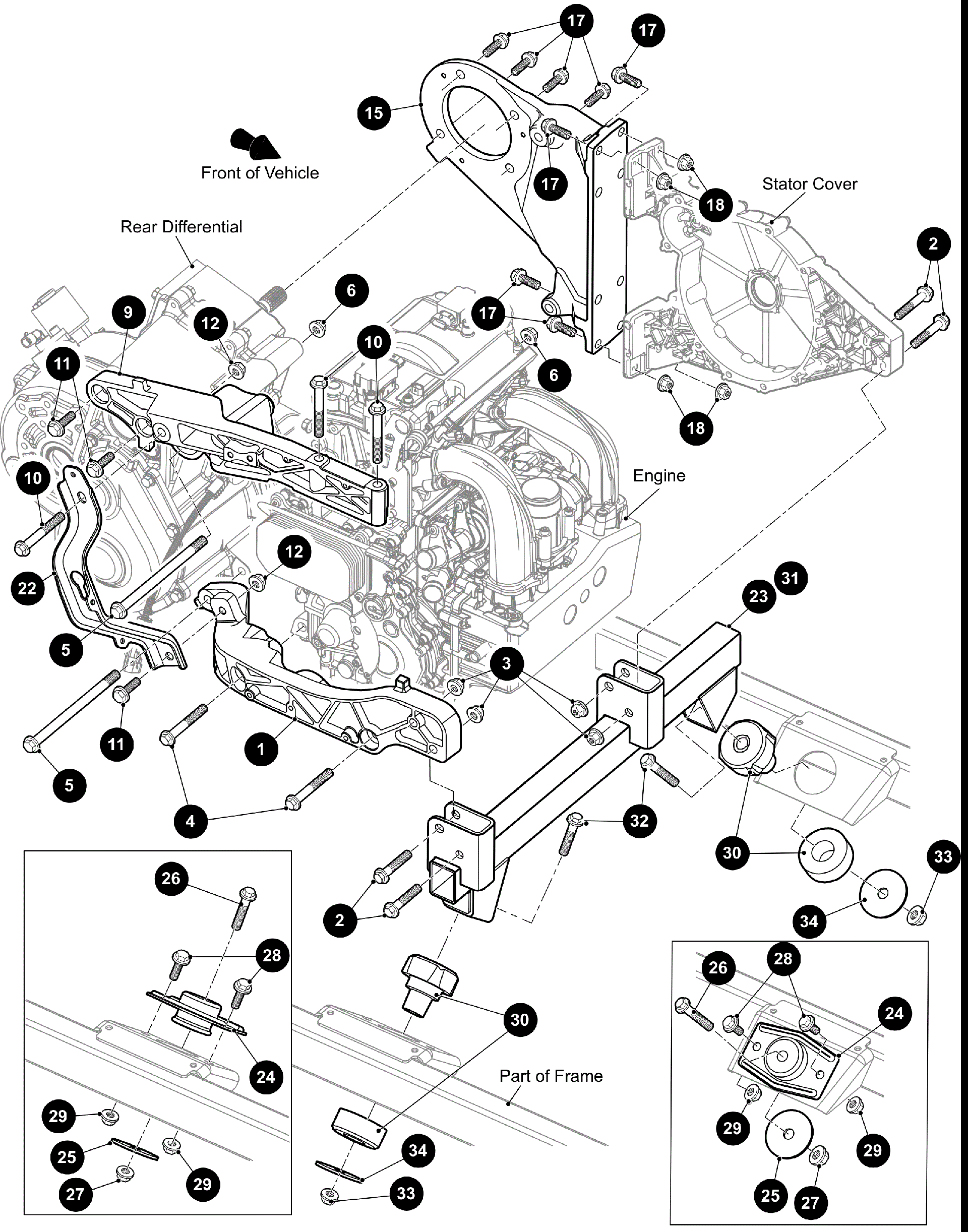Двигатель MOUNTING [302454]