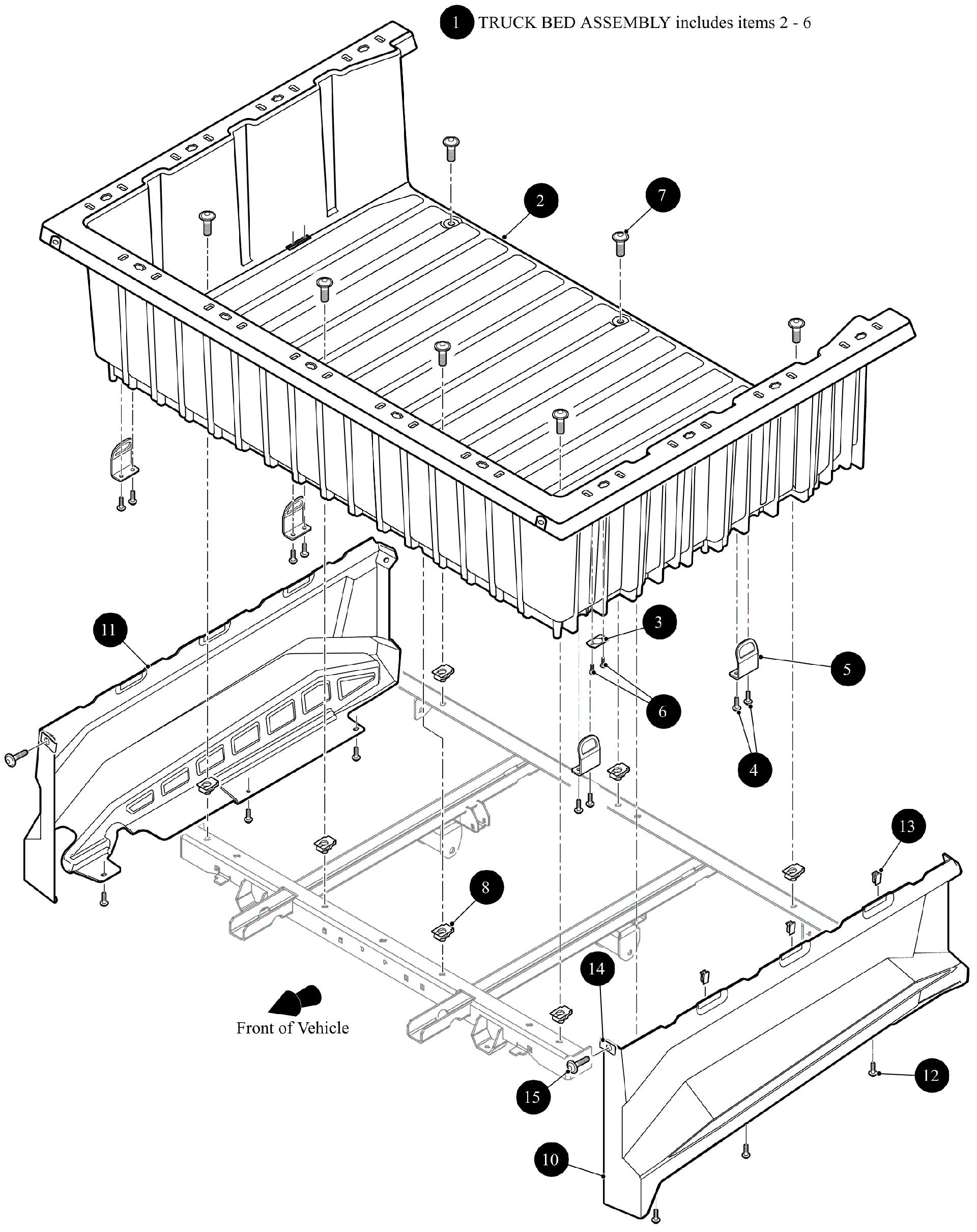 TRUCK BED узел [302591]
