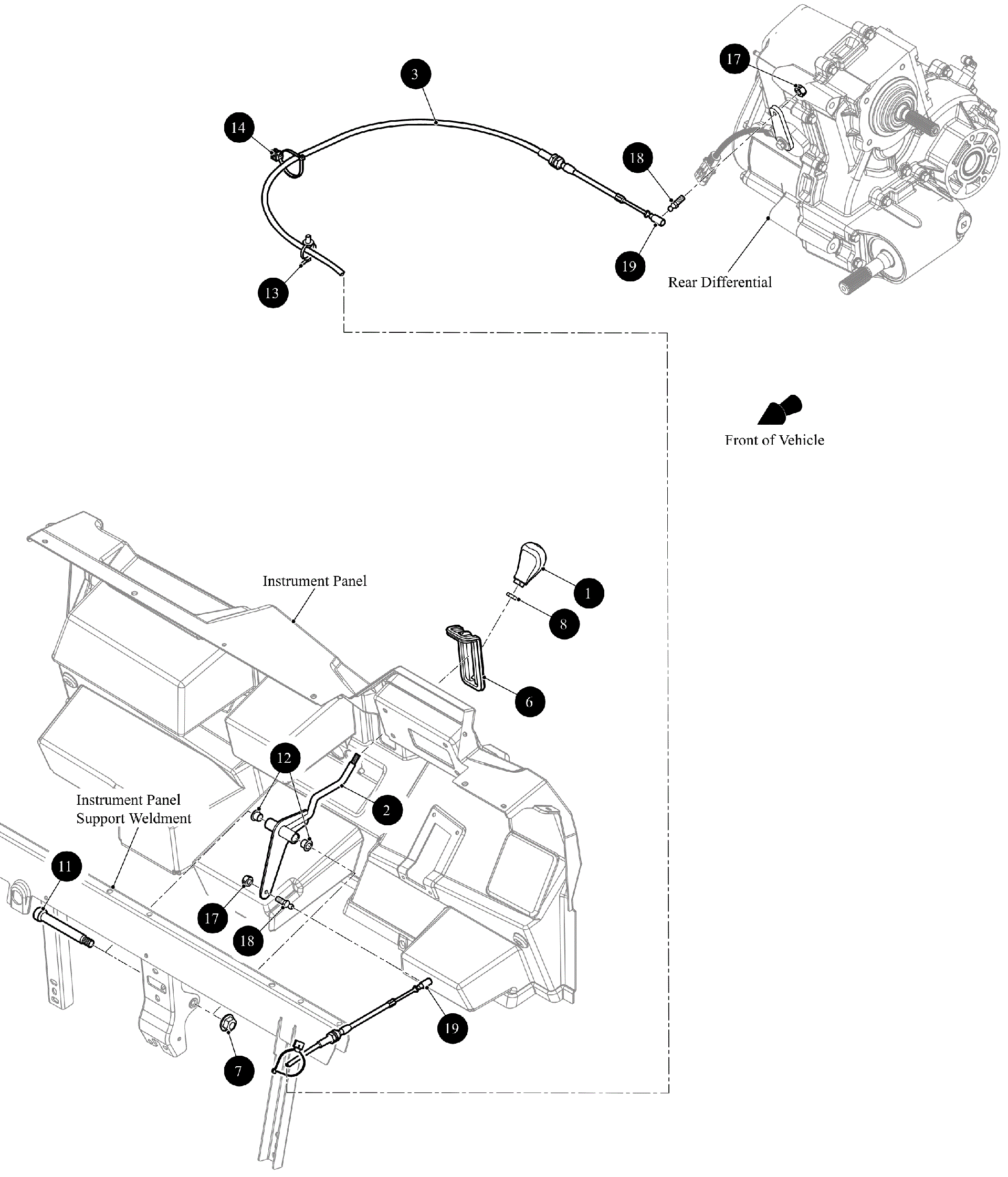 передача Shifting ASSEMBLY [302452]