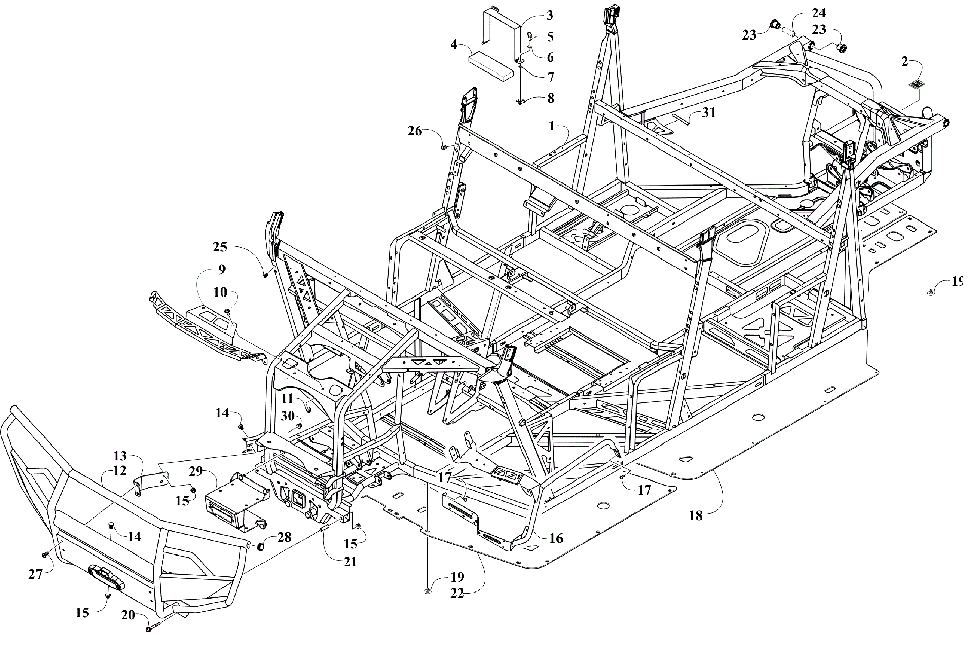 Рама AND RELATED PARTS [303832]