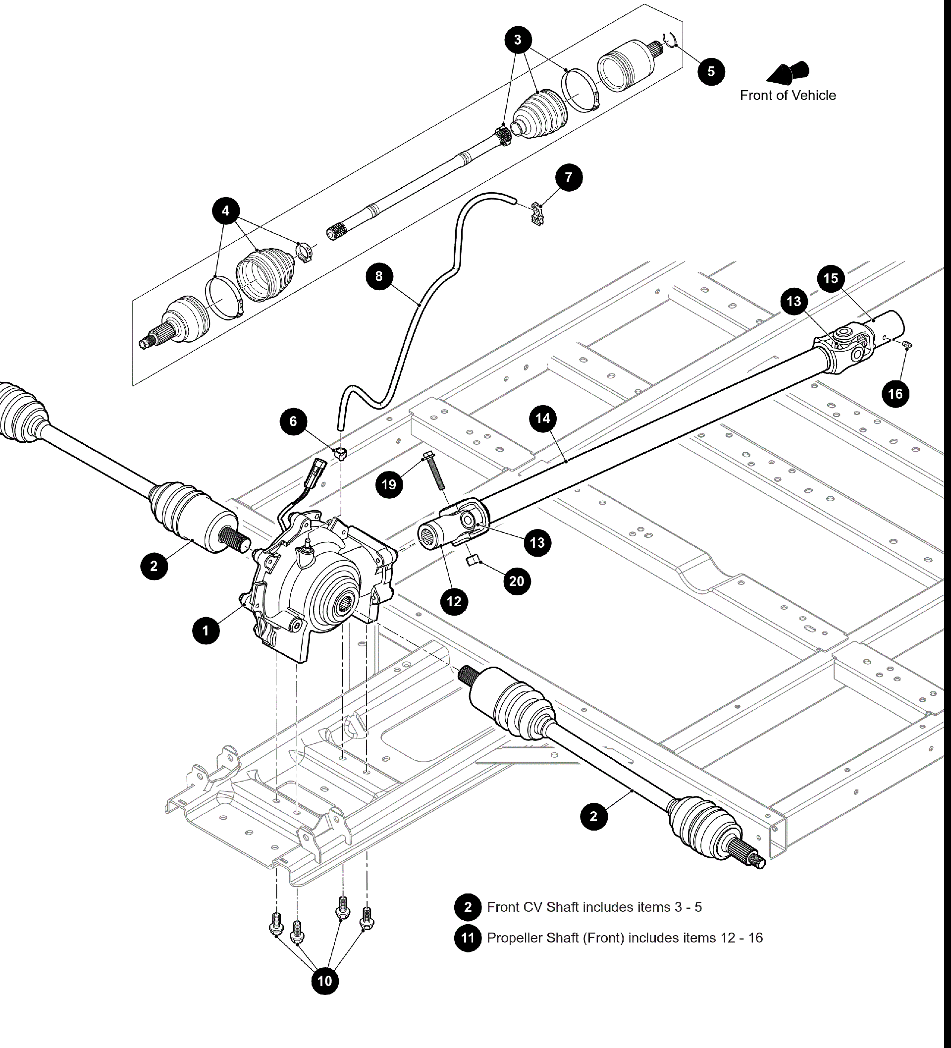 DRIVETRAIN передний