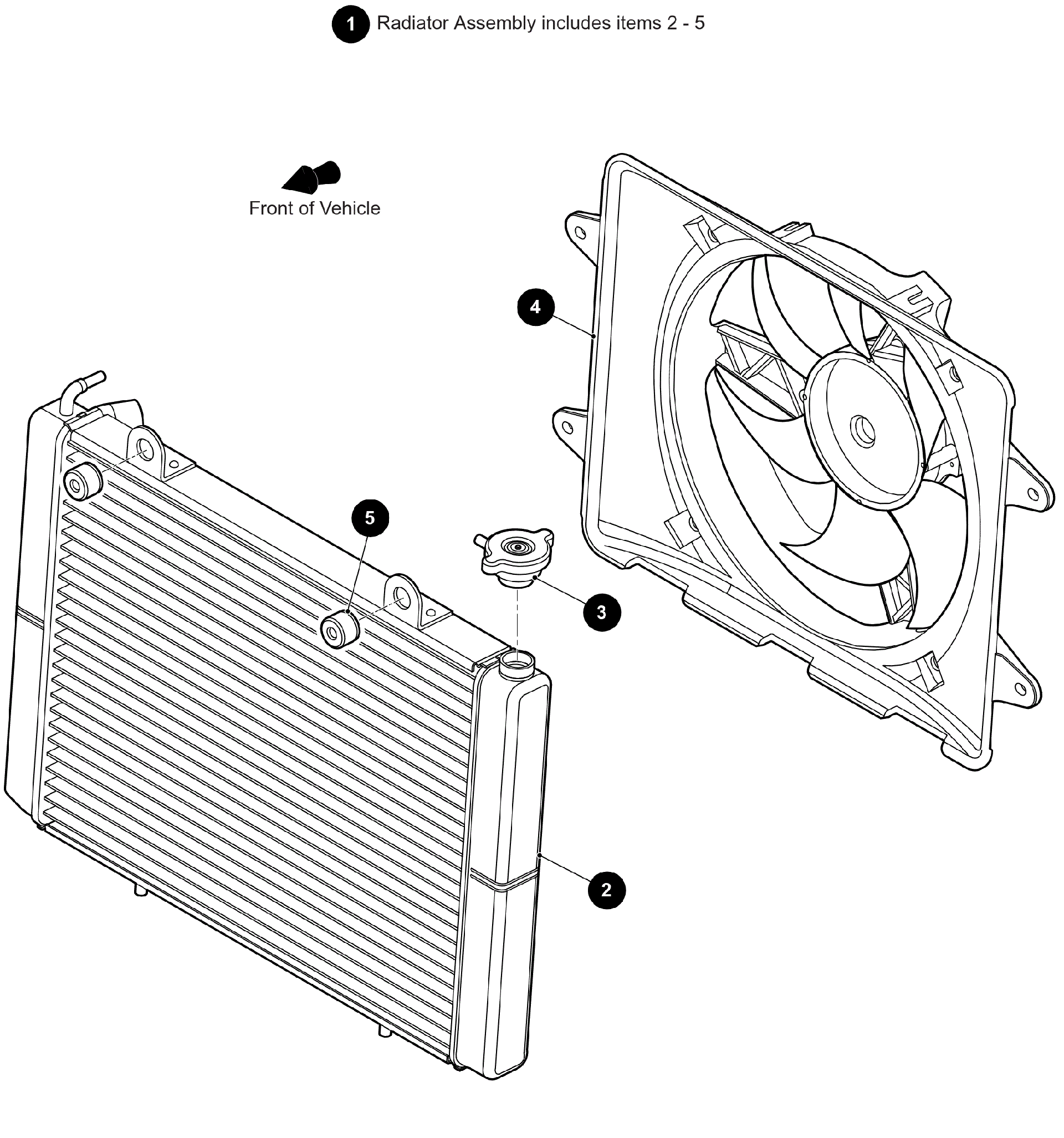 Двигатель COOLING SYSTEM - 1