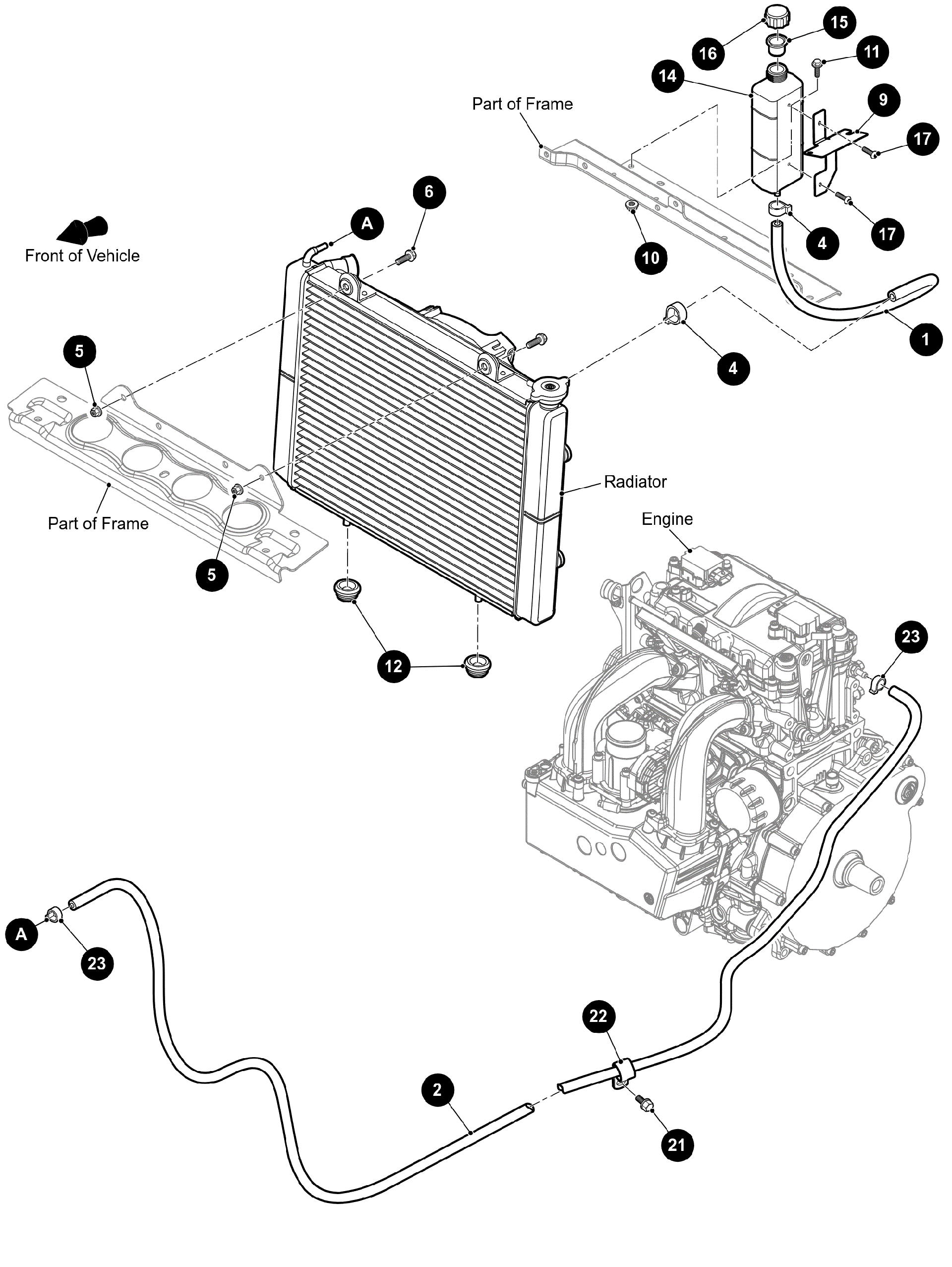 Двигатель COOLING SYSTEM - 2