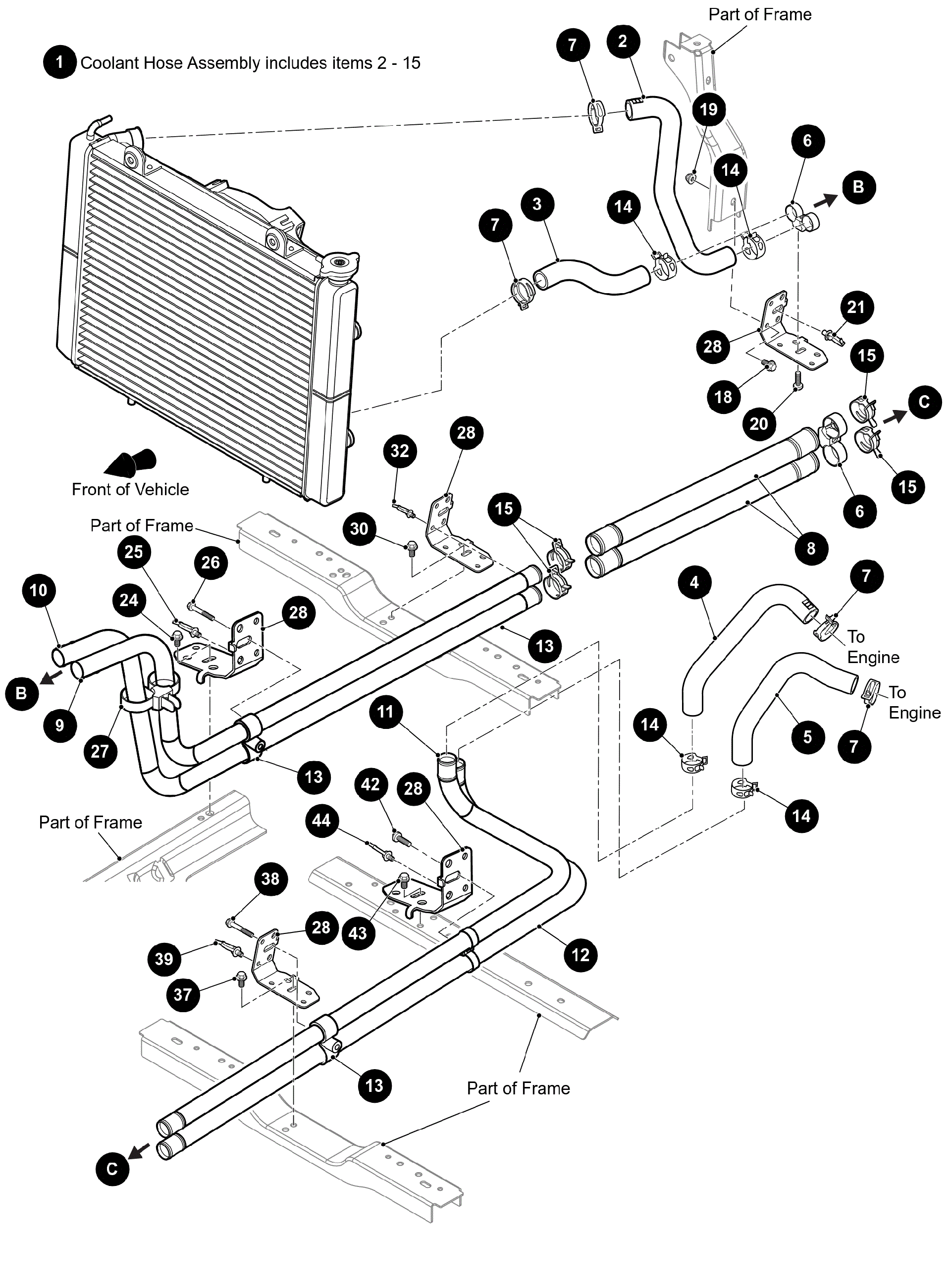 Двигатель COOLING SYSTEM - 3