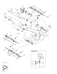 2001 Traxter Footshift, Green/vert