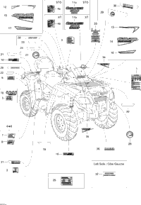 2007 Outlander MAX 500 XT 4 X 4