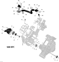 2014 OUTLANDER 500EFI STD, DPS & XT