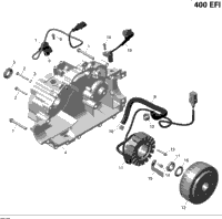 2014 OUTLANDER 400 EFI, STD, XT