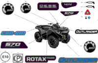 2023 Outlander T 570 EFI - DPS - T Regulation
