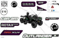 2023 Outlander T MAX 6X6 - 450 EFI - XU+ - T Regulation